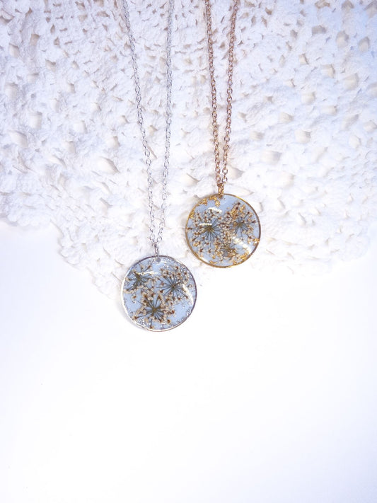 Queen Anne's Lace Necklace