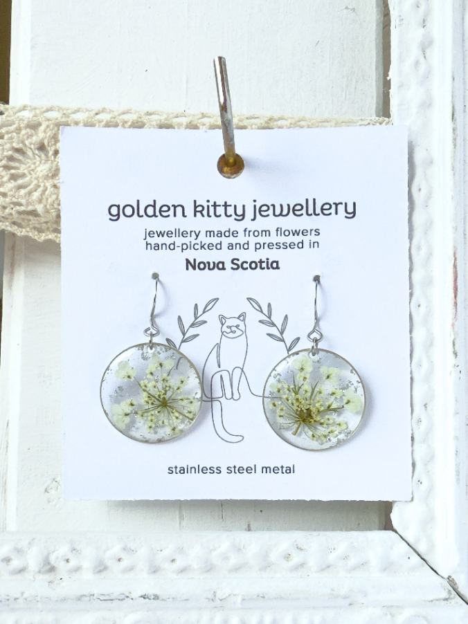 Queen Anne's Lace Dangles