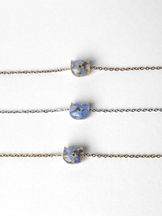 Forget-Me-Not Kitty Fundraiser - Necklace