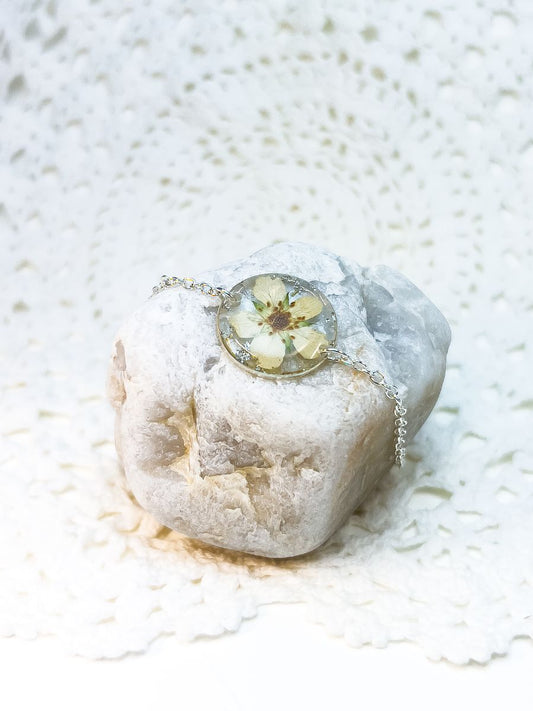 Wild Strawberry Blossom Bracelet