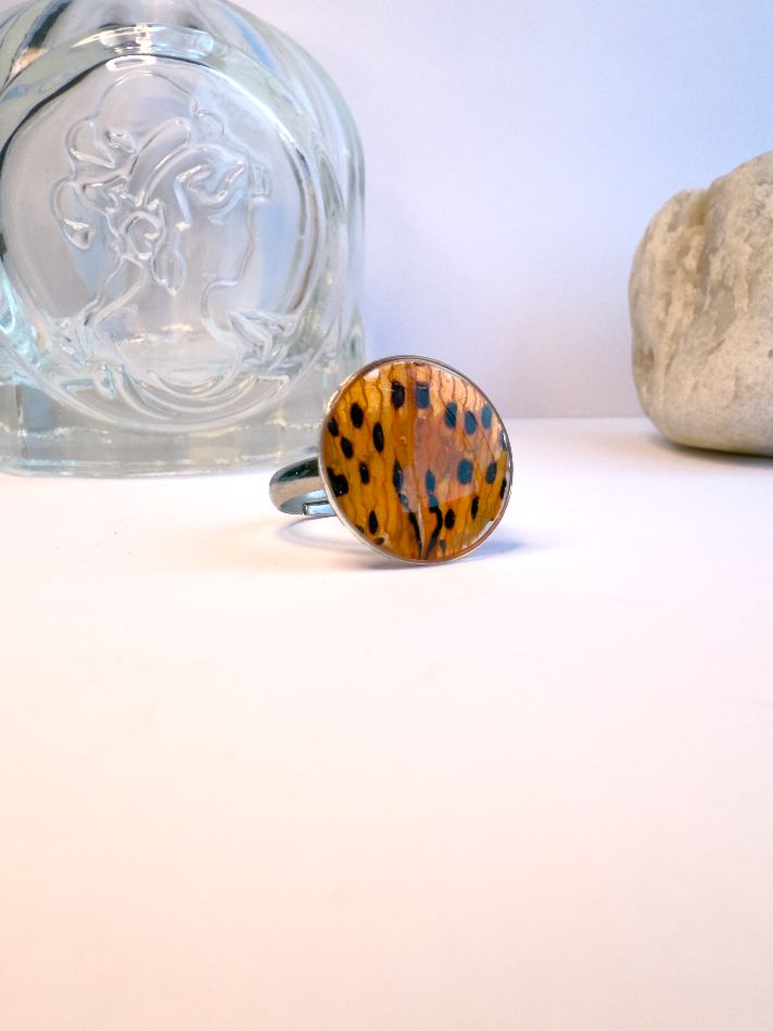 Tiger Lily Adjustable Ring