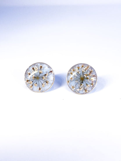 Queen Anne's Lace Studs