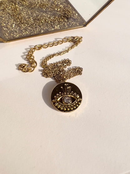 Crystal Eye Necklace