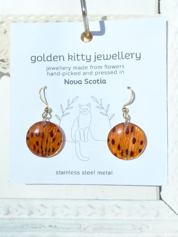 Tiger Lily Dangle Earrings