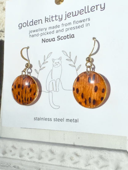 Tiger Lily Dangle Earrings