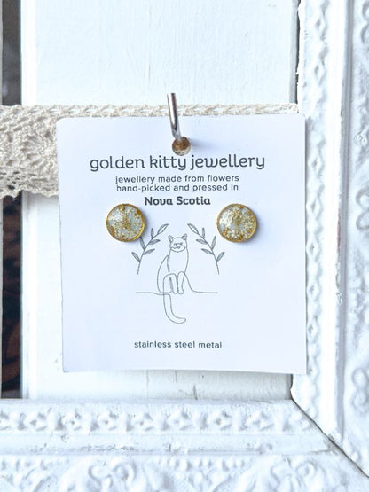 Queen Anne's Lace Studs