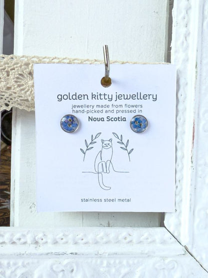 Forget-Me-Not Studs