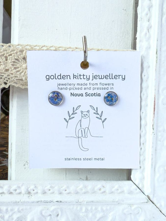 Forget-Me-Not Studs