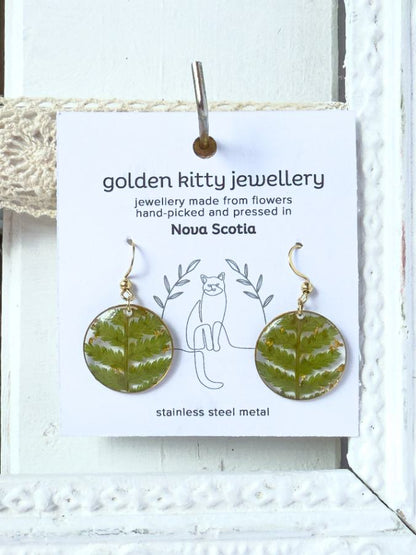 Fern Dangle Earrings