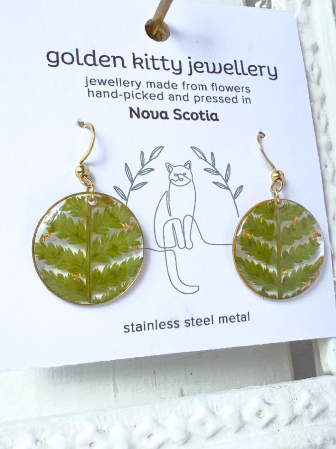 Fern Dangle Earrings