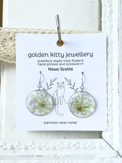 Queen Anne's Lace Dangles