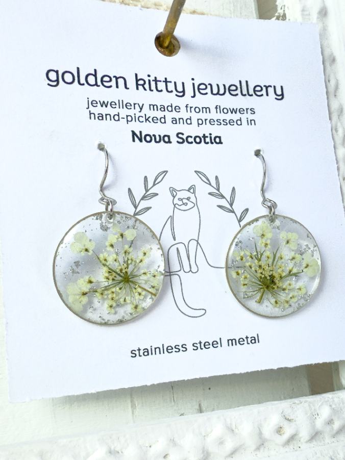 Queen Anne's Lace Dangles