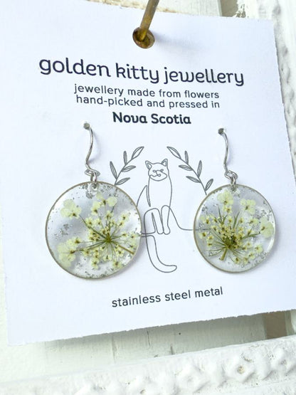 Queen Anne's Lace Dangles