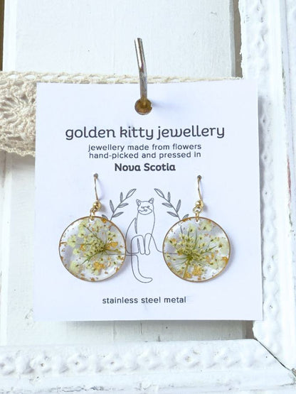 Queen Anne's Lace Dangles