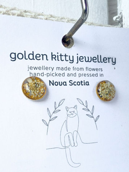 Queen Anne's Lace Studs