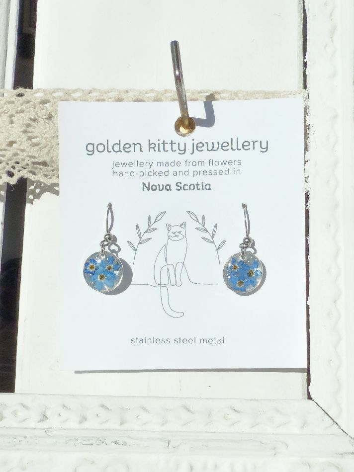 Forget-Me-Not Dangles