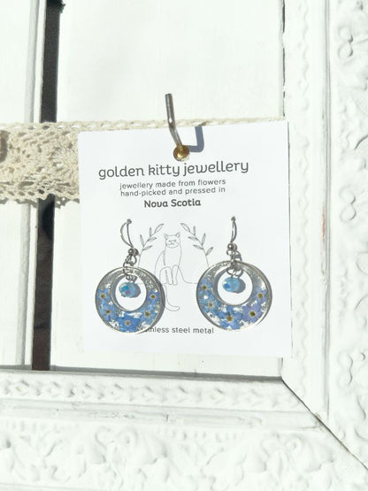 Forget-Me-Not Bead Dangles