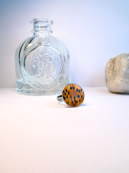 Tiger Lily Adjustable Ring