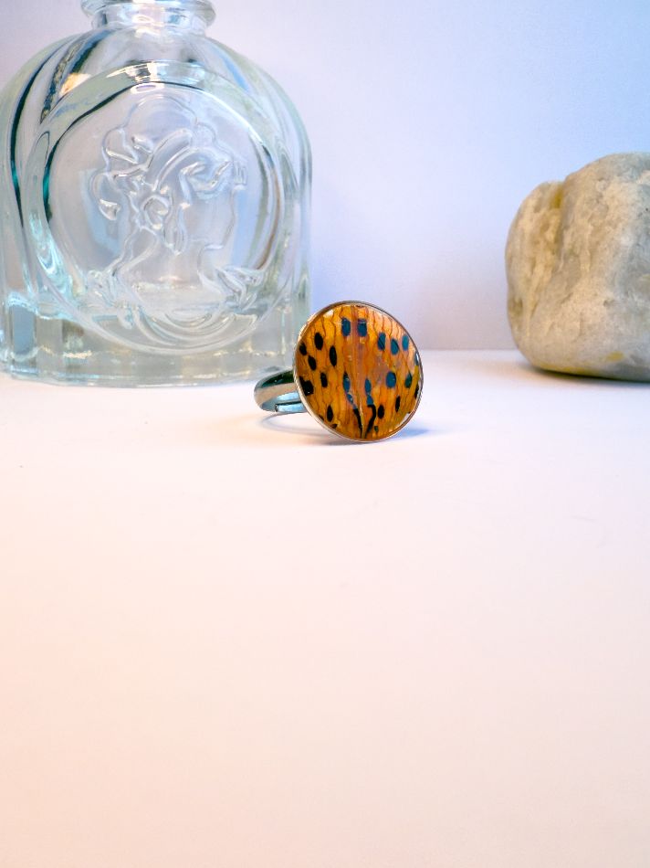 Tiger Lily Adjustable Ring